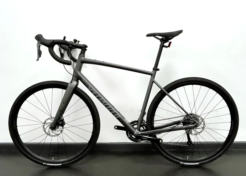 EX DISPLAY Specialized Diverge E5 Gravel Bike 58cm 2023 in Satin Smoke -1